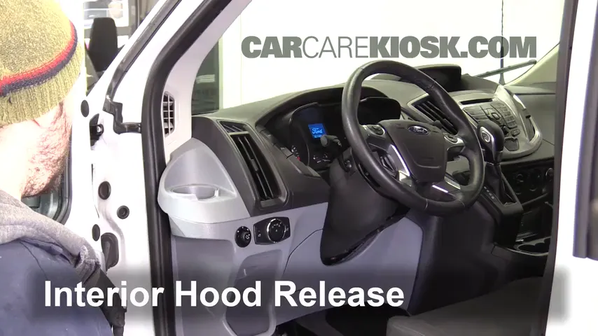 2016 Ford Transit-350 HD XLT 3.7L V6 FlexFuel Hood